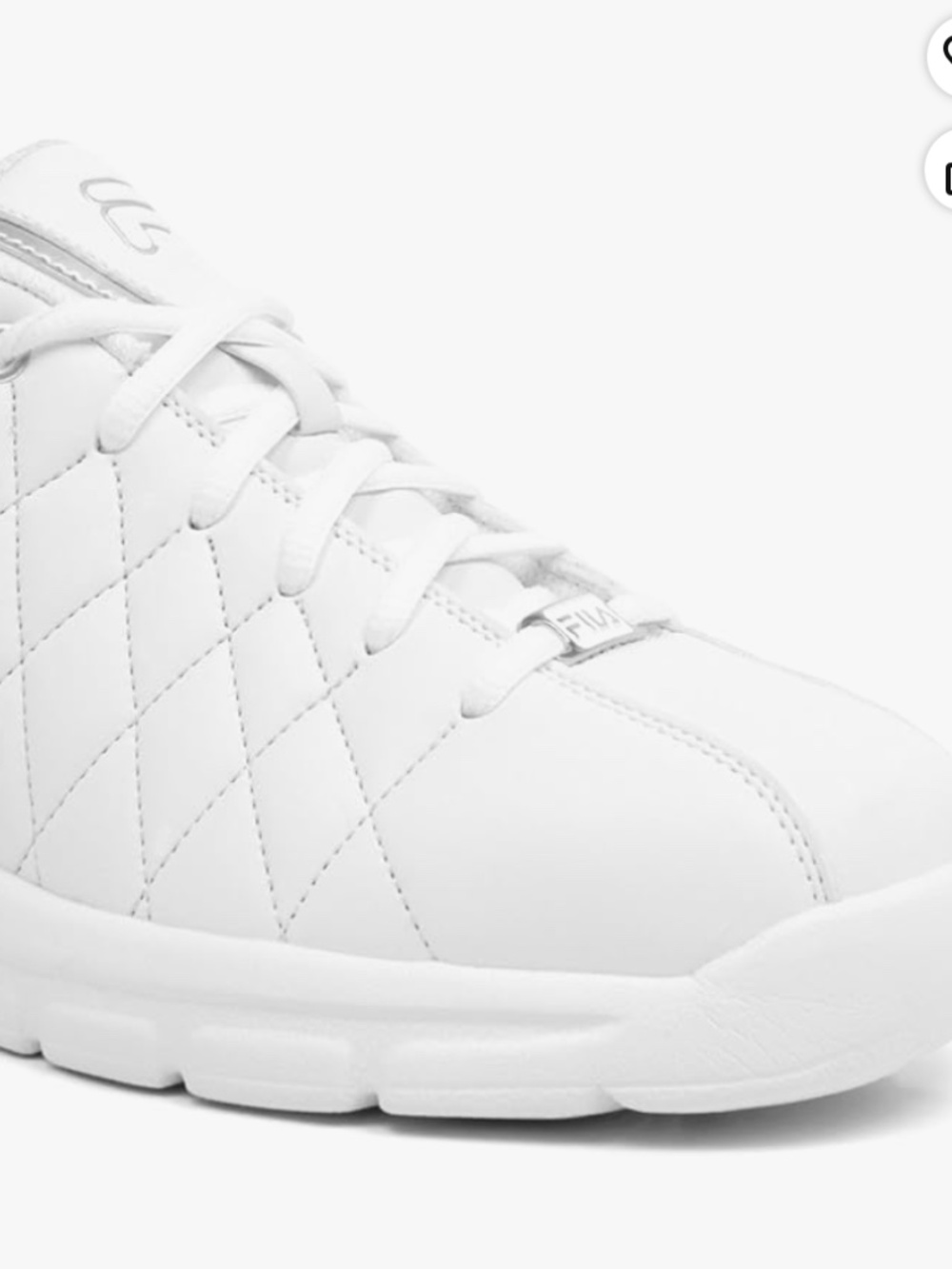 Fila Men's Fulcrum 3 Casual Sneakers from Finish Line - White NWT